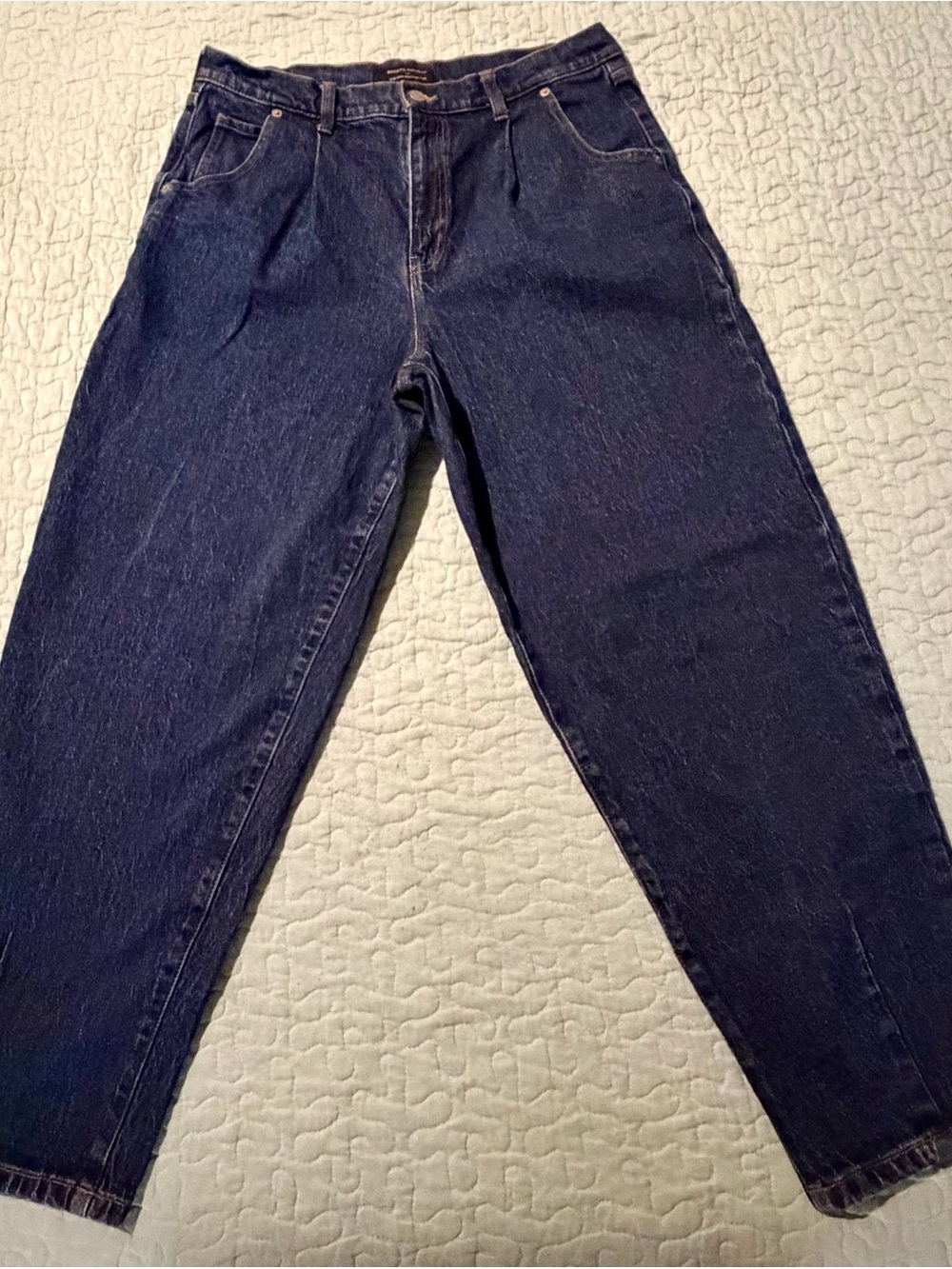 Banana Republic High Rise Balloon Jean Dark Wash